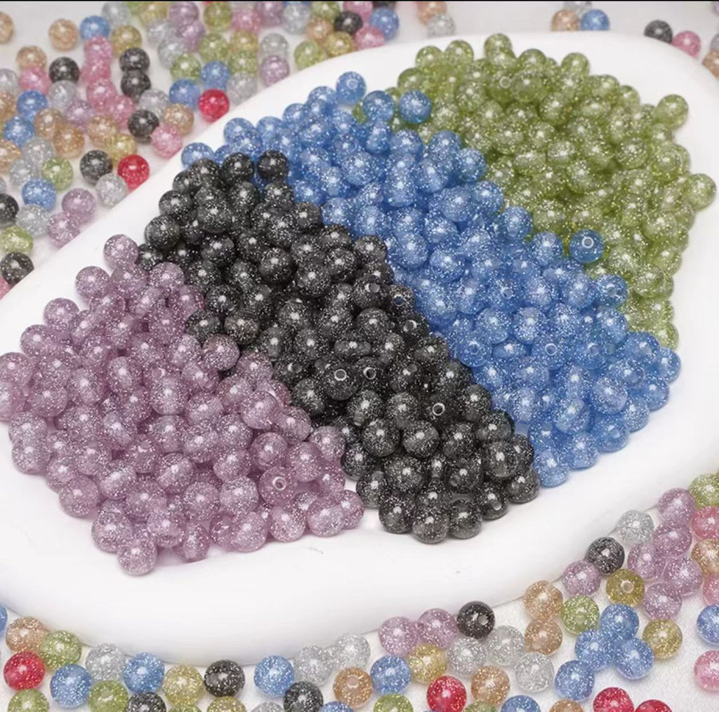 Mini Sparkly Beads 10mm