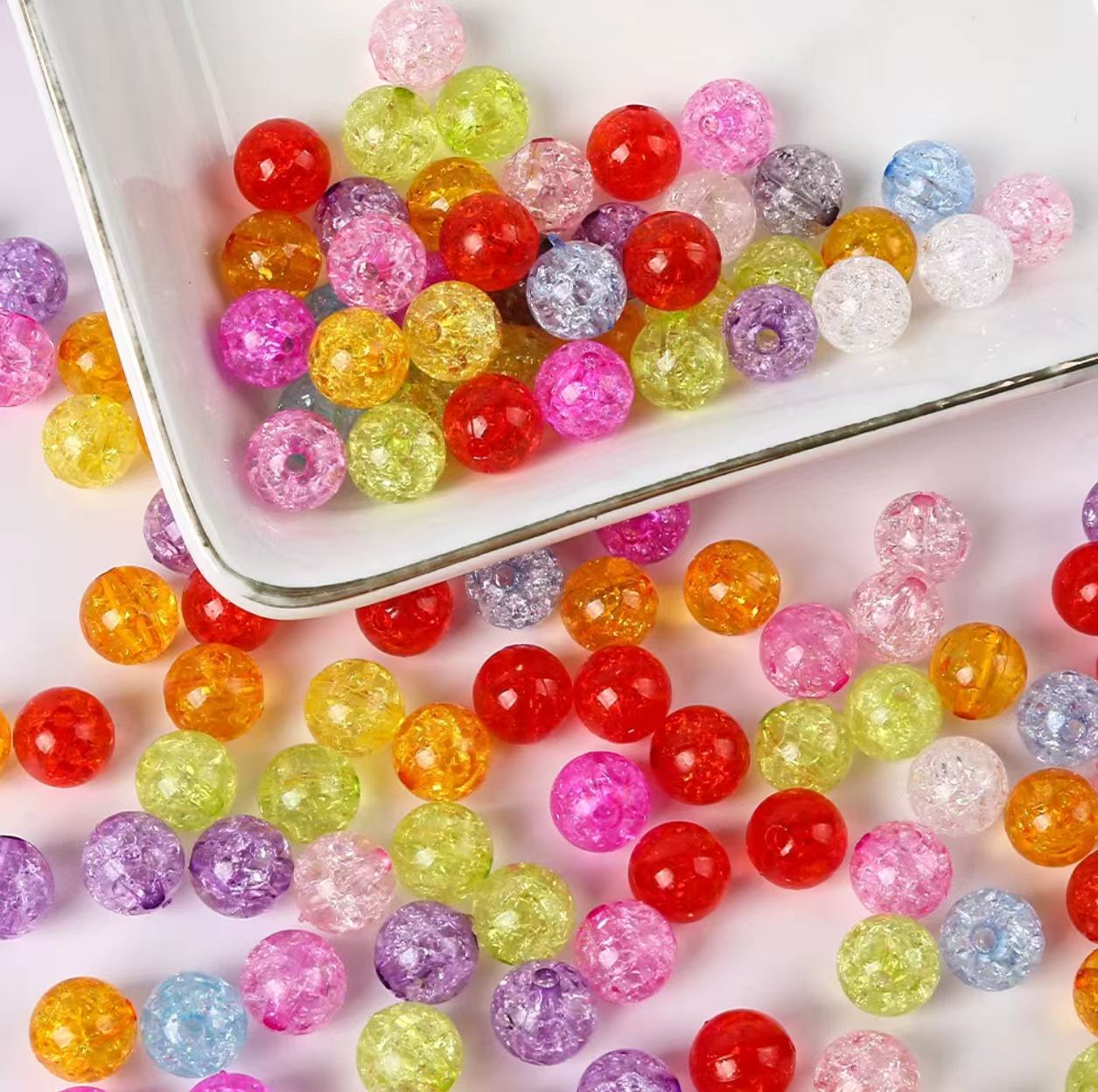 Crackle Beads 14mm