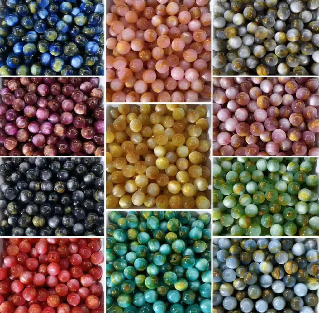 Oil Painting Beads 10mn（wire only)