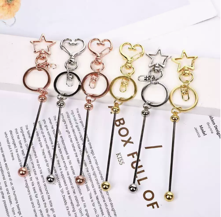 Five-Pointed Star Metal Keychain