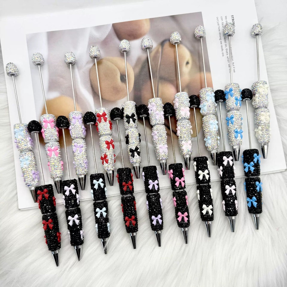 Bow All Diamond Pen